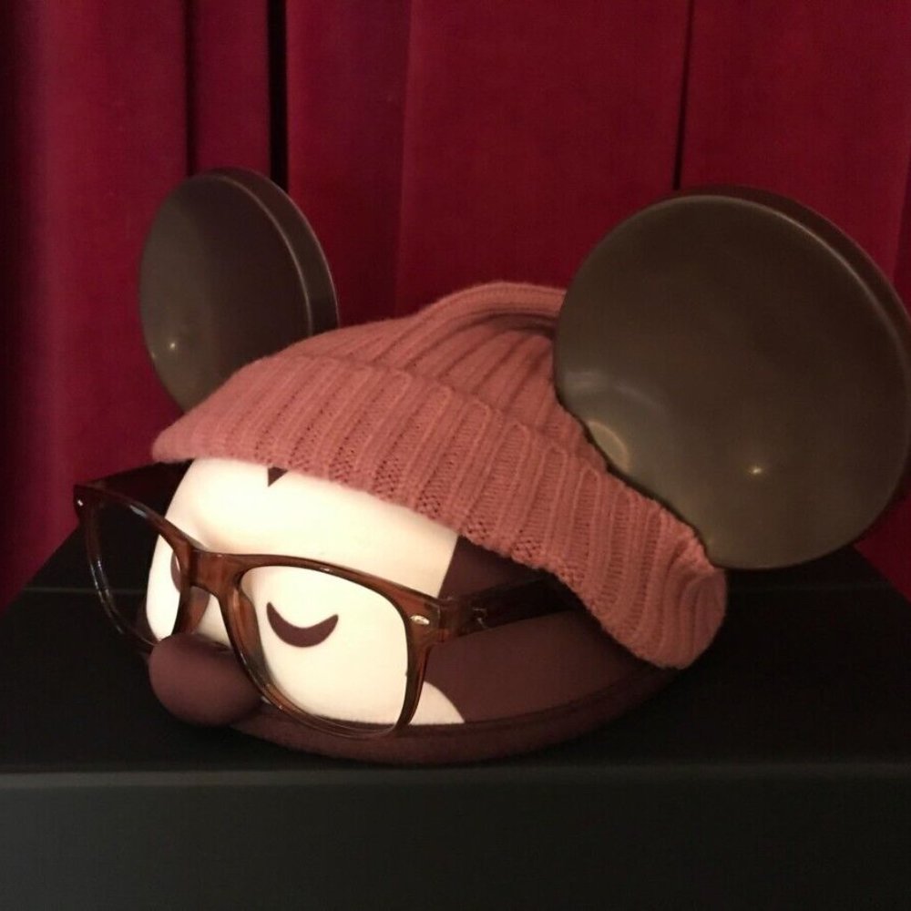 NEW Disney Parks Designer Collection Hipster Mickey Ear Hat by Jerrod Maruyama - Picture 3 of 13